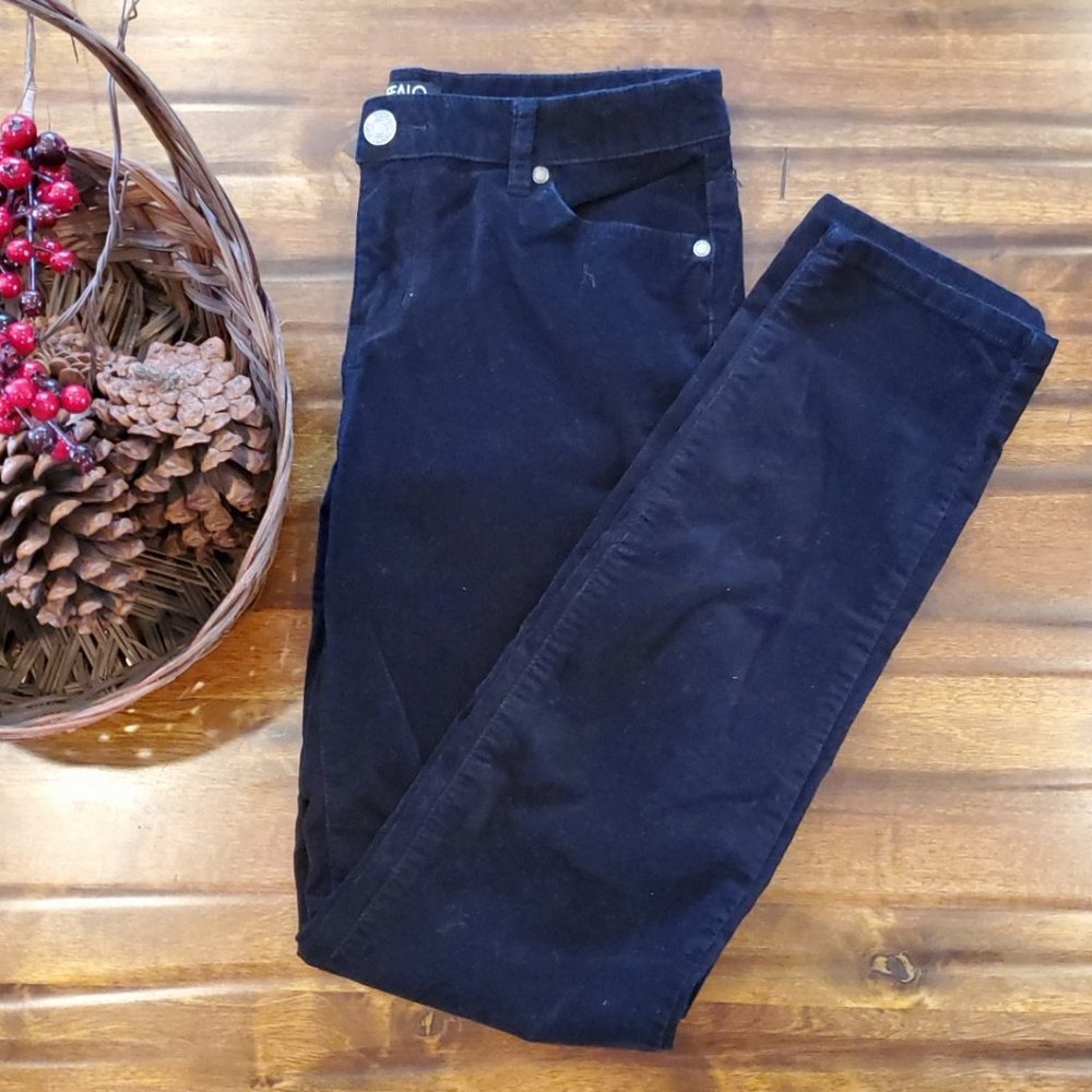 Black Velvet Pants